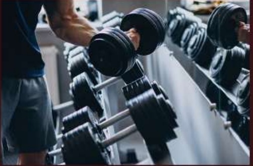 Modern residential gym with cardio and strength equipment